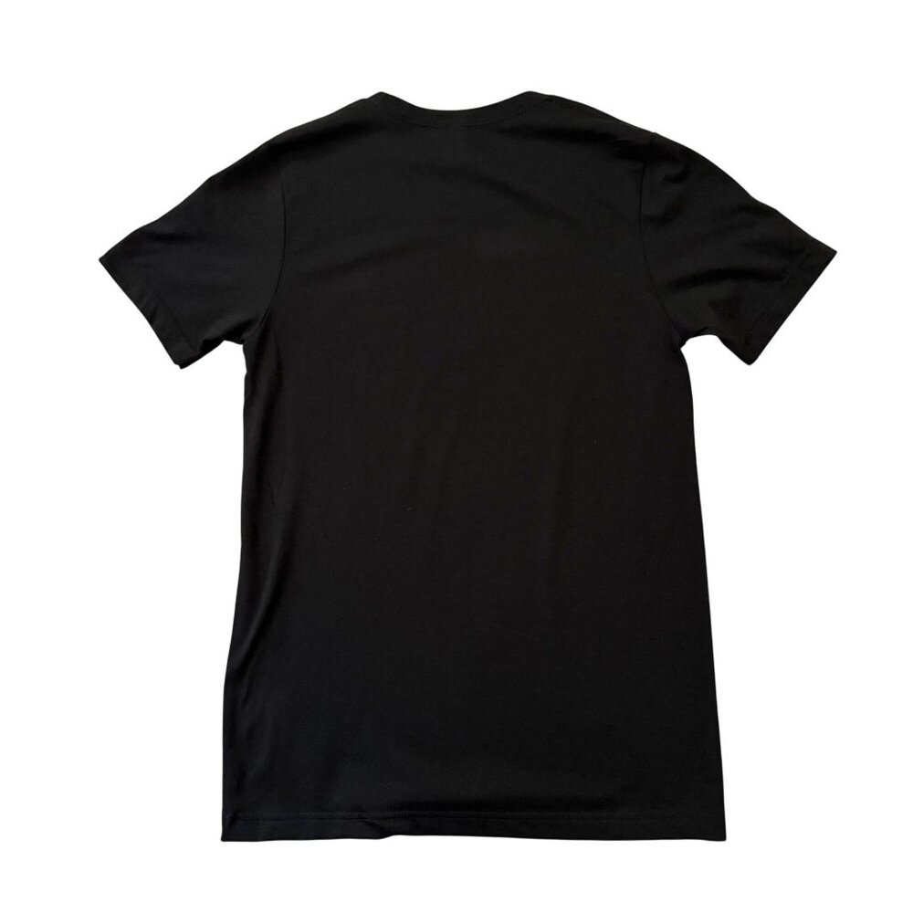 Music Tee Womens Small Music Is What Feelings Sound Like Heart in Black - Picture 6 of 6